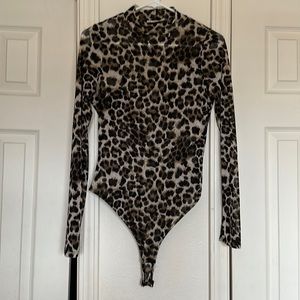 Leopard body suit